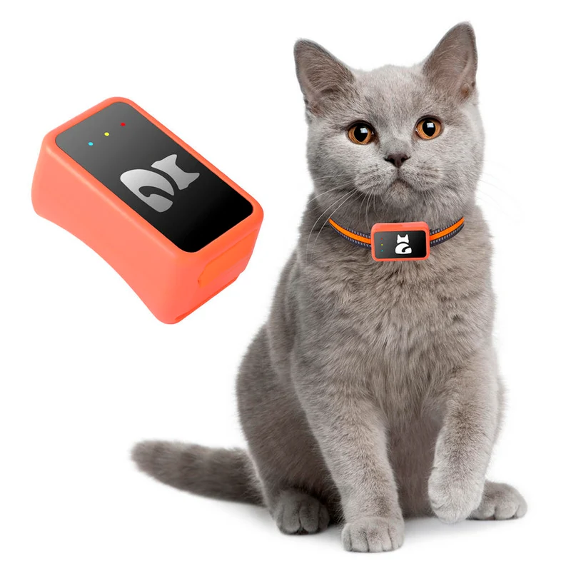 (G68p) Localizzatore GPS per Cani e Gatti Impermeabile con App Gratuita – Tracciamento in Tempo Reale, Allarme Perimetrale, Cronologia Spostamenti Funziona con Scheda Nano SIM 4G