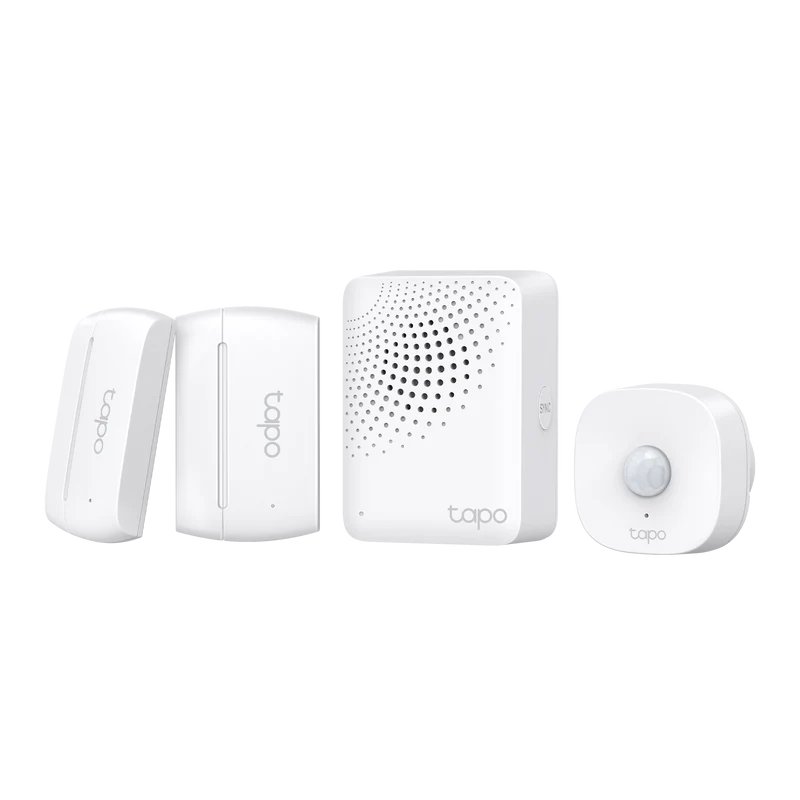 Tapo T30 KIT - Kit de Sensores Inteligentes (2x Sensor de Contacto, 1x Sensor de Movimiento y Hub Tapo)