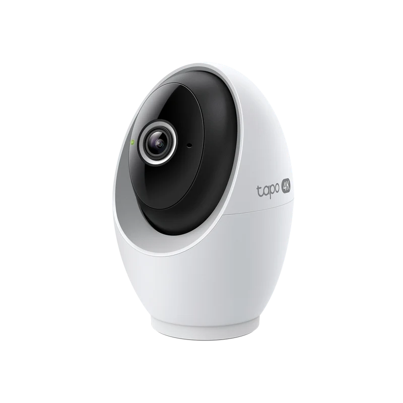 Tapo C260 - Cámara de Vigilancia Wi-Fi Inteligente, Rotación 360º, 4K 8MP, Detección IA, Reconocimiento Facial, Visión Nocturna