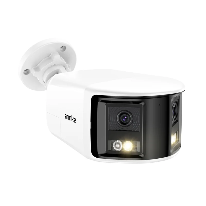 8MP 180° Dual-Lens PoE Security Camera