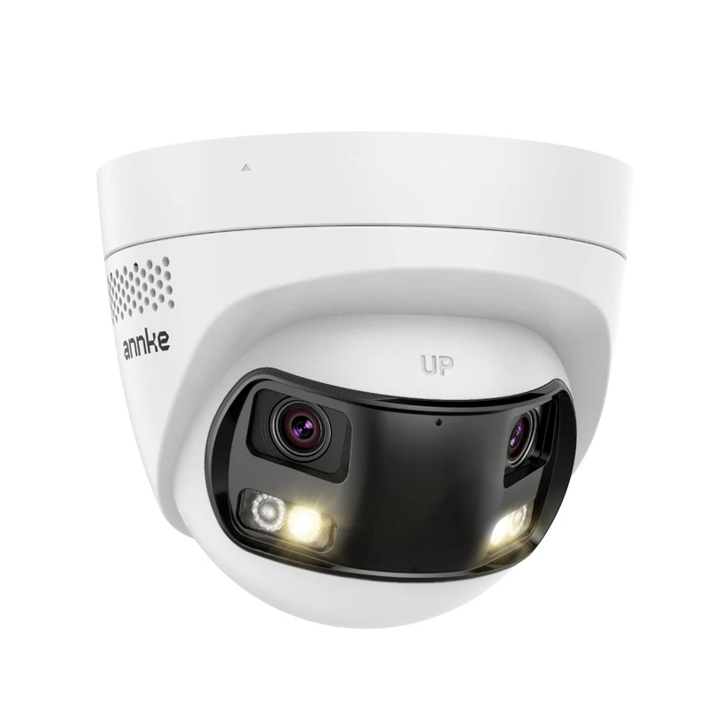 8MP 180° Dual-Lens PoE Security Camera