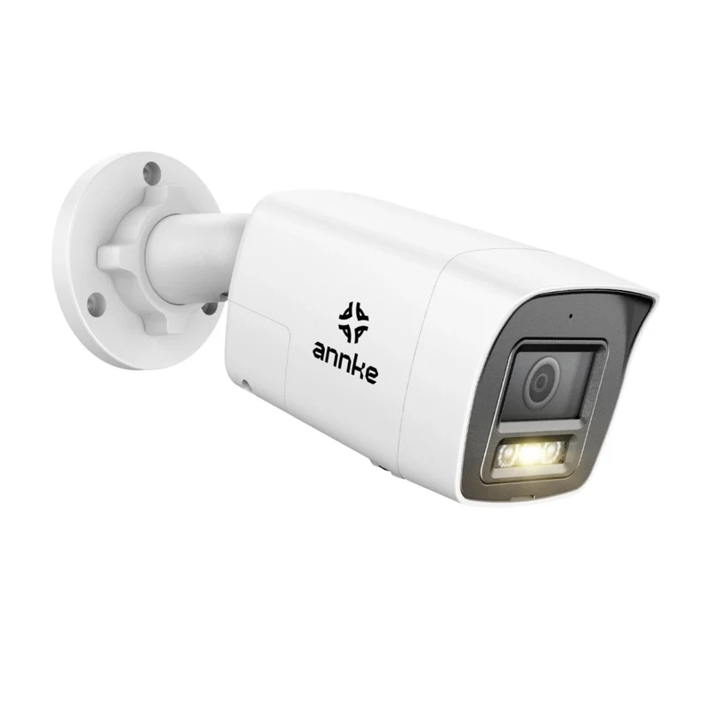 4K PoE Bullet Camera with Smart Dual Light & Two-Way Audio