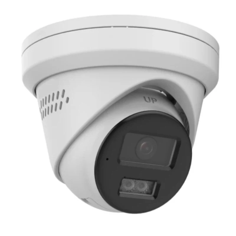 8MP Smart Hybrid Light PoE Turret Camera with Human & Vehicle Detection