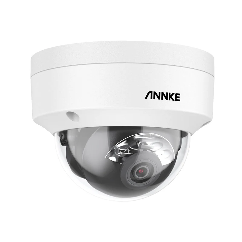 3K Network IR Dome Camera with Motion Detection, Dual-Light & Audio