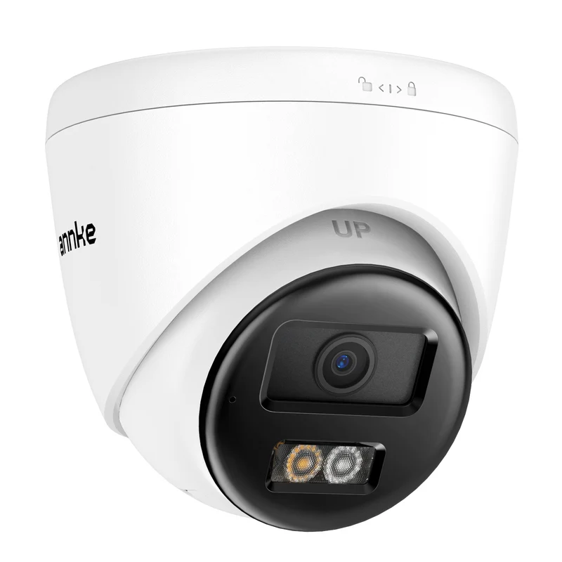 4K 8MP Smart Hybrid Light Two Way Audio Turret PoE IP Camera