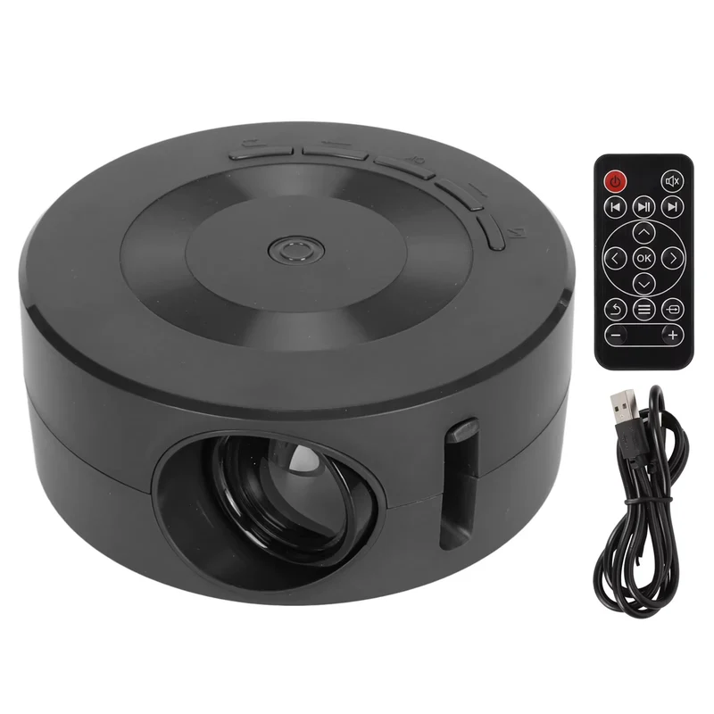Glowview™ Mini LED Projector – Big Screen Magic in the Palm of Your Hand