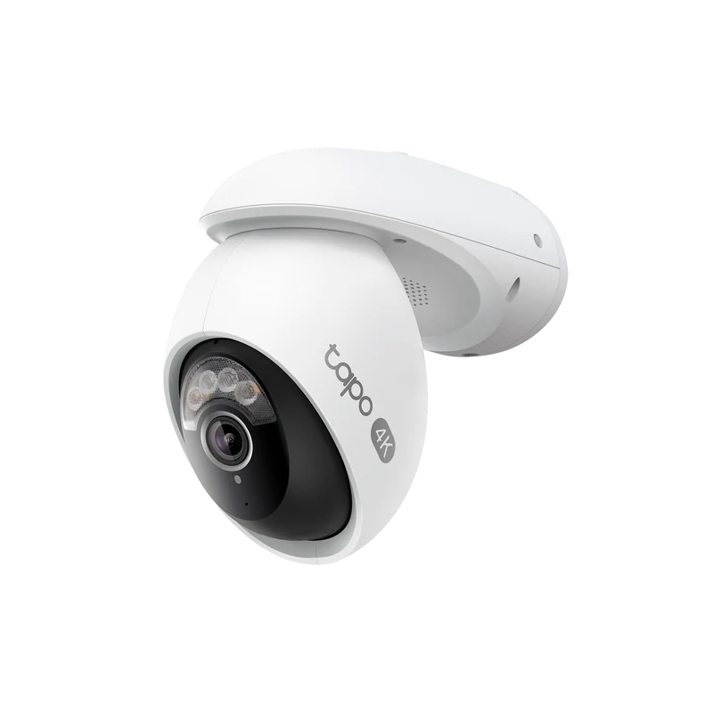 Tapo C560WS - Cámara inteligente Wi-Fi de Vigilancia para Exterior 360º, 4K 8MP, Detección IA Gratuita, Visión Nocturna a Color, Reconocimiento Facial