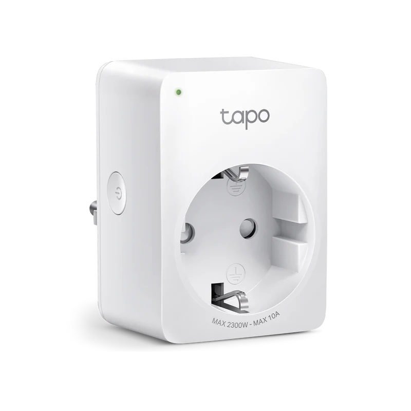 Tapo P110M - Mini Enchufe Wi-Fi Inteligente Compatible con Matter, Monitorización de Energía,Temporizador y Horarios, Control por Voz