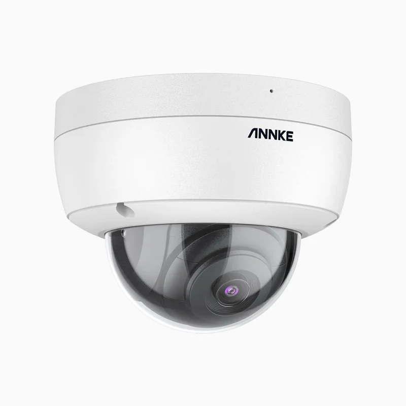 C500D - 3K Outdoor PoE Security IP Dome IK10 Camera, EXIR 2.0 Night Vision, Built-in Microphone, SD Card Slot, IP67 Waterproof, RTSP Supported, Works with Alexa