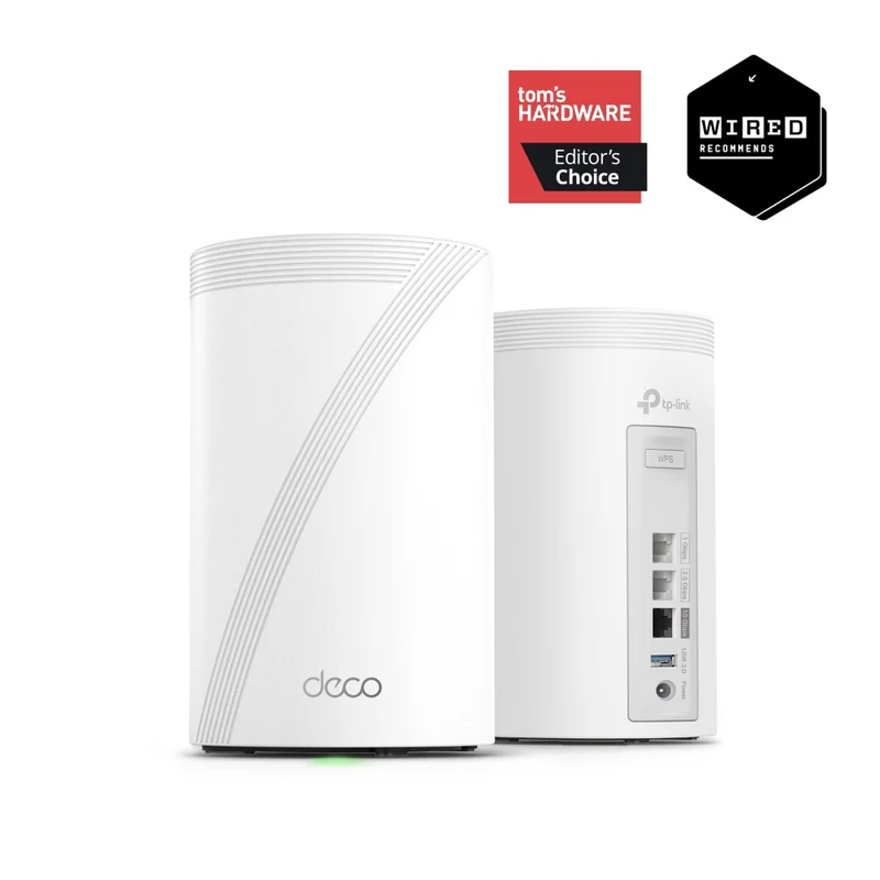 Deco 7 Pro BE14000 Tri-Band Wi-Fi 7 Mesh System, Deco BE67 2-Pack