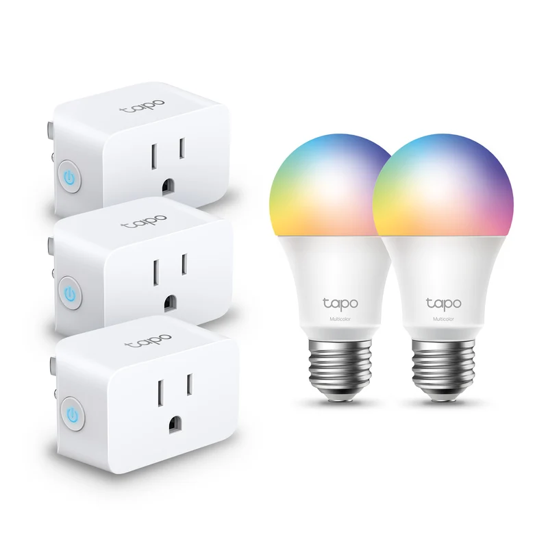 Smart Home Bundle, Tapo P125M 3-Pack + L535E 2-Pack