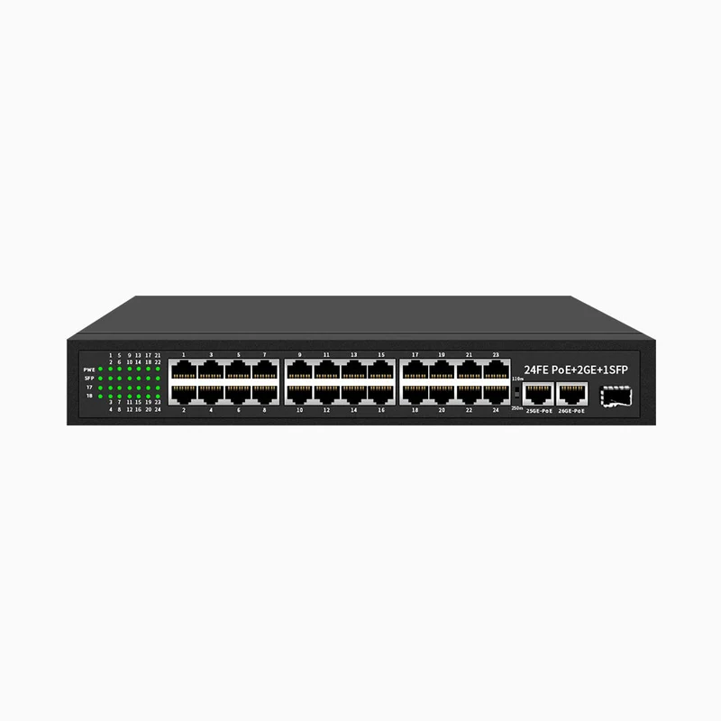 24-Port Gigabit Ethernet PoE Switch