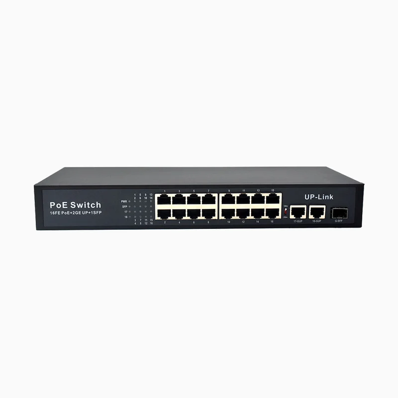 16-Port Gigabit Ethernet PoE Switch