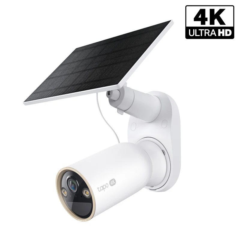 MagCam 4K Solar Ultra HD Outdoor Security Camera with Solar Panel, Tapo C460 Kit
