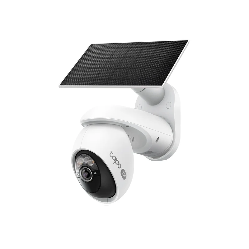 Cámara Solar 4K 8MP con Batería, IA 360° y Visión Nocturna a Color | Tapo C660 Kit