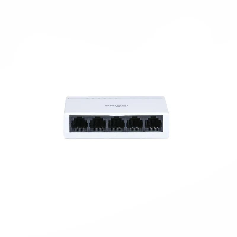 PFS3005-5ET-L-V2 Switch Ethernet 5 Porte 10/100 Mbps Non Gestito Plug & Play Compatto per Rete LAN e Videosorveglianza - Dahua