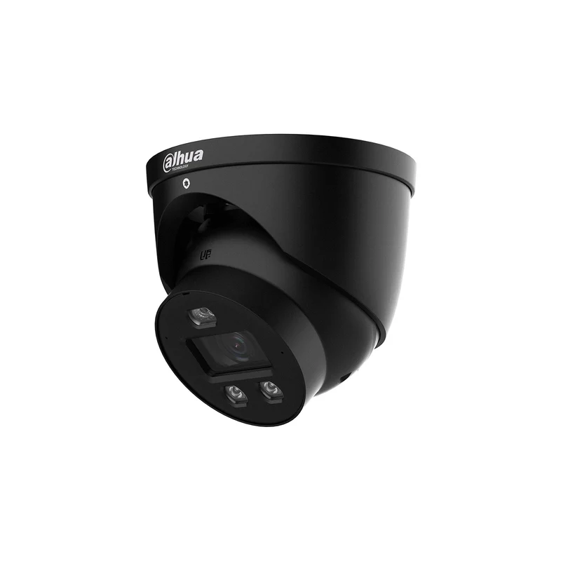IPC-HDW3449H-AS-PV-PRO-B - Telecamera IP WizSense 4MP con WizColor, AI Avanzata, Audio Bidirezionale, Allarme Attivo e IP67, Nera - Dahua