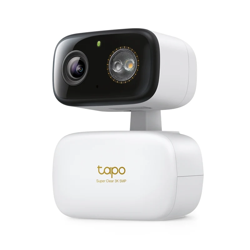 3K Pan/Tilt Indoor/Outdoor Security Camera, Tapo C236 HybridCam 360