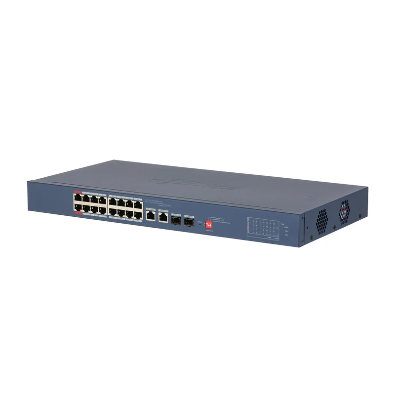 CS4218-16ET-240-V2 Switch PoE Cloud Managed 18 Porte 240W Gigabit DoLynk IEEE 802.3bt fino a 250 m - Dahua