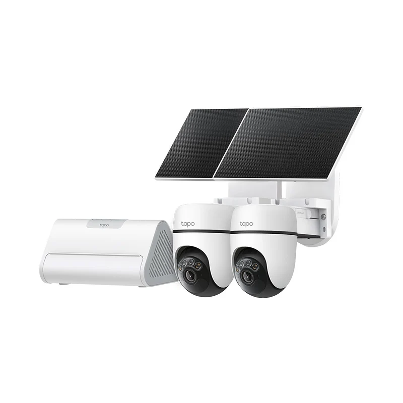 Tapo HB112 | Solar Cam 2K Pan/Tilt (2-Cam Kit)