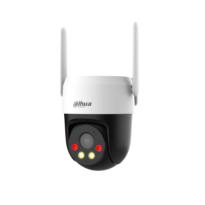 P5AE-PV-4G Telecamera 5MP 4G PTZ 360° con AI Persone e Veicoli Smart Dual Light Audio Bidirezionale IP66 - Dahua