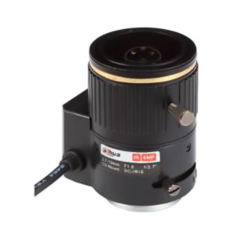 PFL2712-E6D - Obiettivo 2.7-12mm 6MP Attacco CS Zoom e Focus Manuale per Telecamere Videosorveglianza - Dahua
