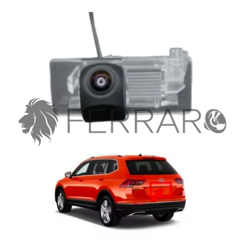Telecamera Posteriore per Volkswagen Tiguan (2016-2020), AHD 1920x1080, 170° Gradi