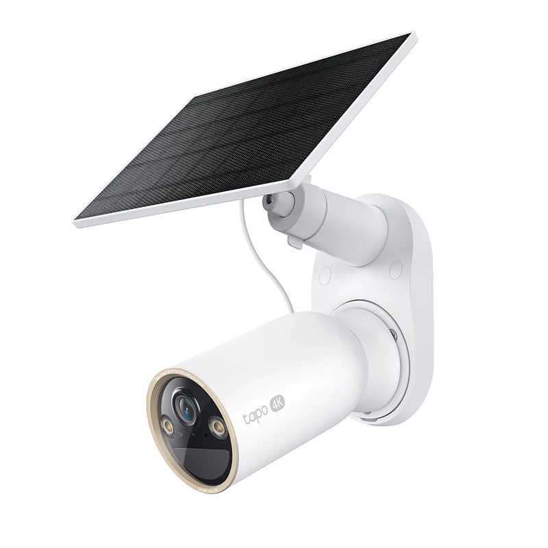Tapo C460 KIT | Solar/Battery Outdoor Camera, 4K 8MP, Free AI Detection, Starlight Colour Night Vision