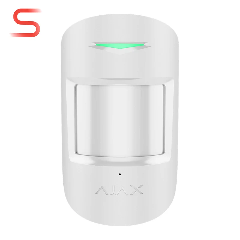 Ajax Superior CombiProtect Jeweller Bianco PIR Wireless 12m con Foto-Verifica HD PhOD Antisabotaggio 1700m Autonomia 4 Anni
