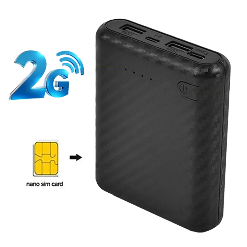 ((King Spy Guard F10 Power))Microspia GSM antifurto Power Bank solo voce chiami e ascolti o ti chiama quando sente una voce (King Spy Guard F10 Power)