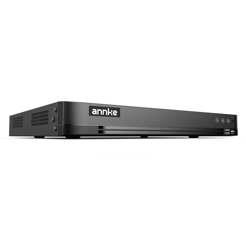 ANNKE 32CH H.265 Pro+ 3K Lite Digital Video Recorder with Human/Vehicle Detection, 5-in-1 Hybrid CCTV DVR for Home/Business Surveillance Camera System, 24/7 Recording, P2P Remote Access, No HDD