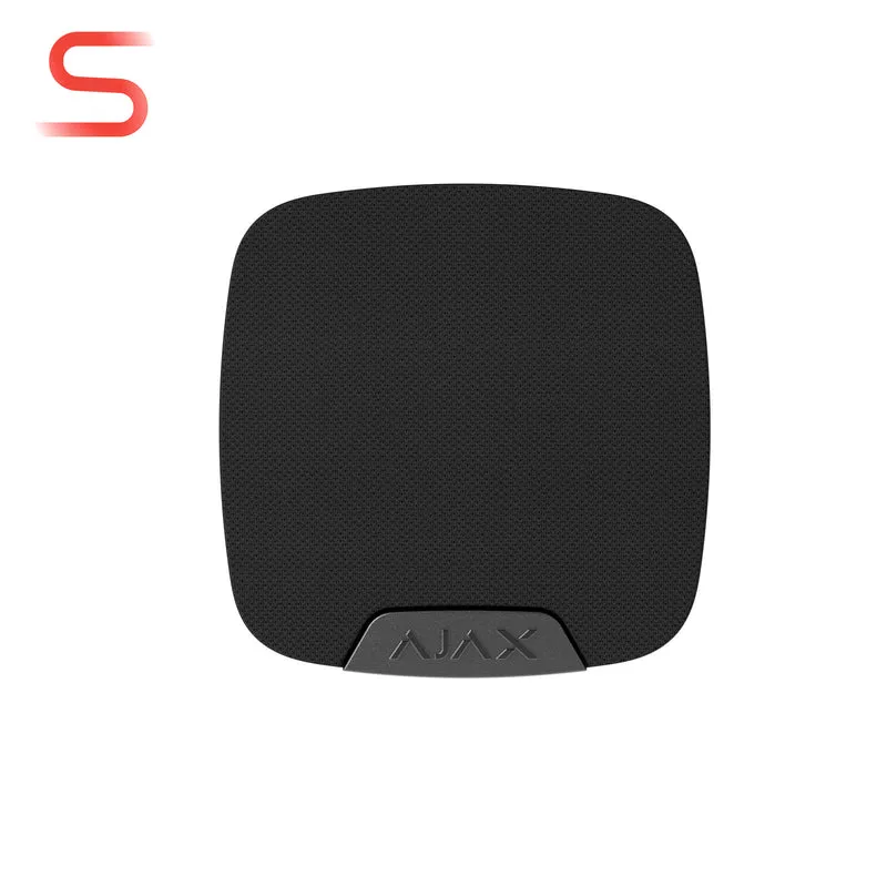 Ajax Superior HomeSiren Jeweller Nero Sirena Wireless 105dB LED Anti-Sabotaggio 2000m Autonomia 5 Anni Sicurezza Interni