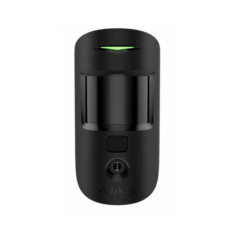Ajax MotionCam PhOD Jeweller Nero Sensore PIR Wireless con Fotocamera IR 12m 88.5° Antisabotaggio 1700m Autonomia 4 Anni