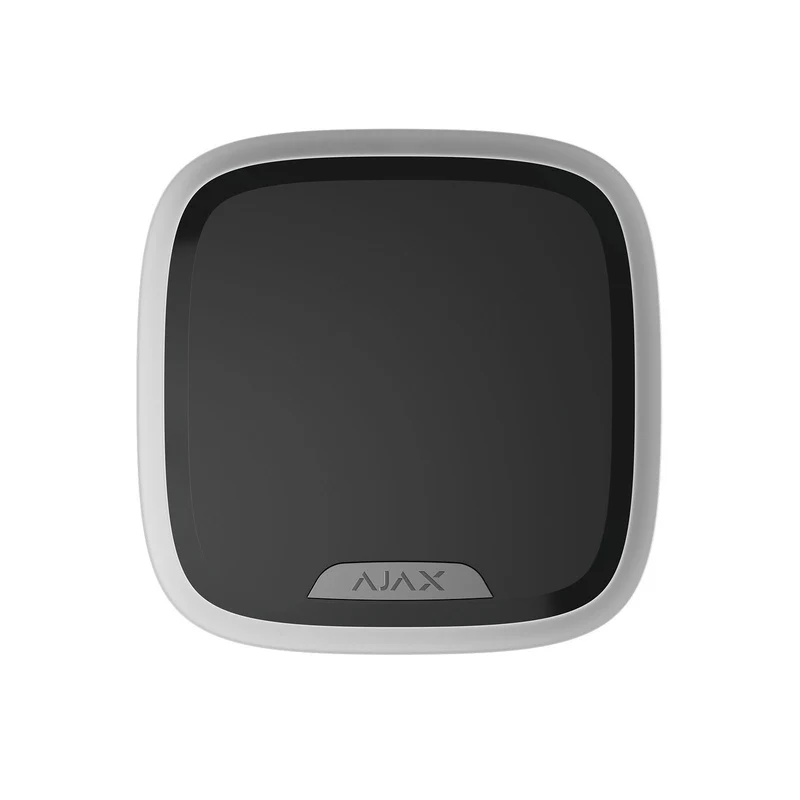 Ajax StreetSiren Plus Jeweller Nero Sirena Wireless 107dB IP54 Anti-Sabotaggio 1500m Autonomia 10 Anni