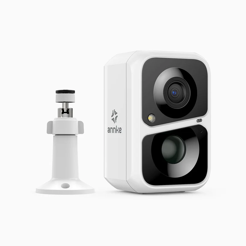 Custos - 3MP WiFi Battery & Solar Powered Outdoor Security Camera, 4400mAh Rechargeable Battery, Siren & Strobe Alarm, Two-Way Audio, Cloud & Max. 128 GB Local Storage, Works with Alexa