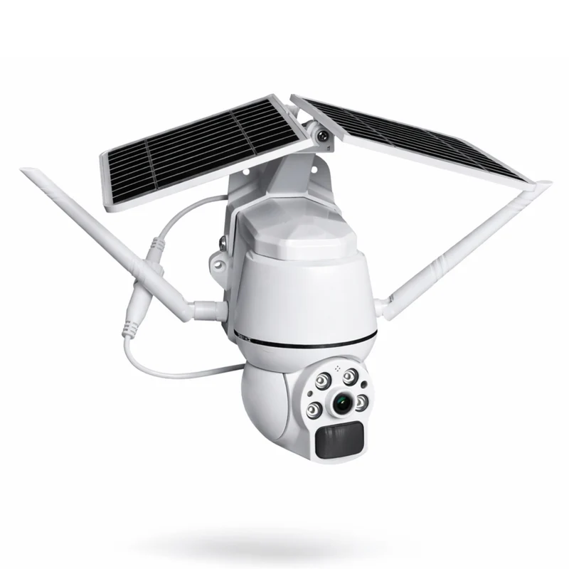 Telecamera Solare da Esterno 2K WiFi/4G, IP66, Visione Notturna