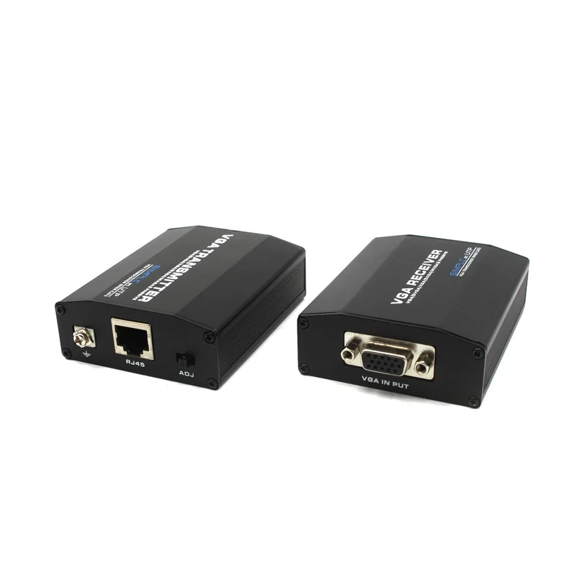 PFM710 VGA Extender LAN Trasmettitore e Ricevitore VGA su Cat5e/Cat6 fino a 75m Plug & Play - Dahua