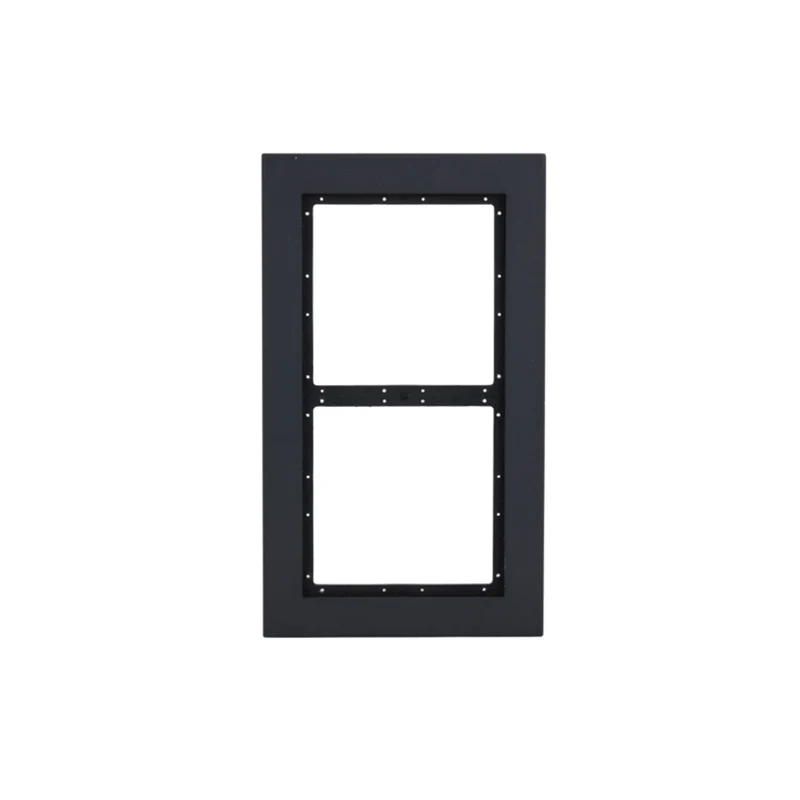 VTM25P2 Pannello Modulare 2 Moduli in Alluminio Nero per Videocitofoni Serie VTO4202FB - Dahua