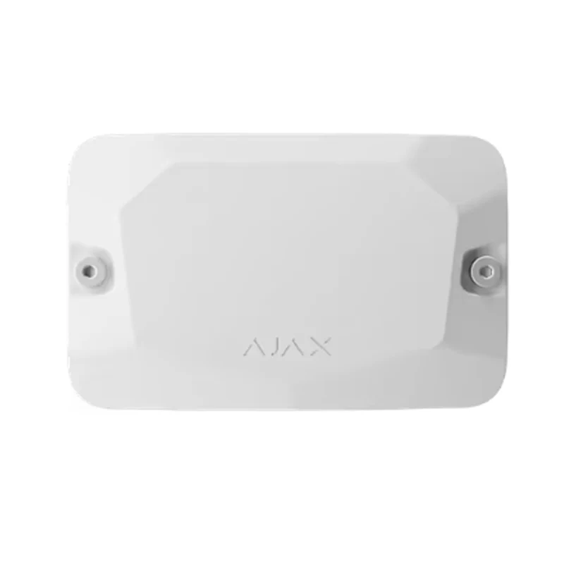63138.186.WH - Ajax Caso A Bianco Custodia per LineSplit, LineProtect e MultiRelay Fibra con Incavi Ø16/20 mm