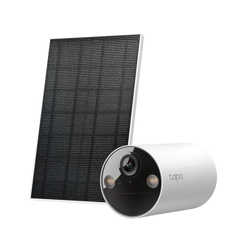 Tapo C410 KIT | Solar-Powered Security Camera Kit, 2K 3MP, Night Vision, Two Way Audio