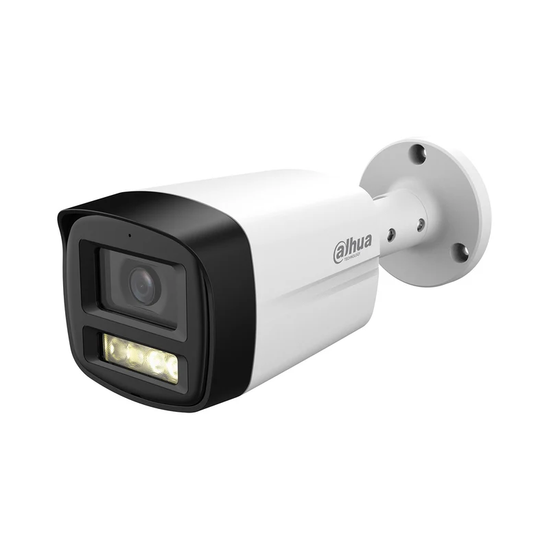 Telecamera HDHAC-HFW1500TLM-IL-A-S3CVI 5MP con Smart Dual Light, Audio e IP67 - Dahua