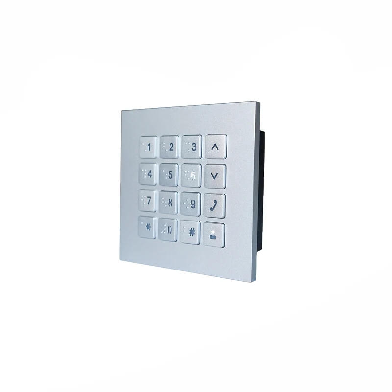 Modulo Tastiera VTO4202F-MK Alfanumerica IP65 IK07 per Videocitofono Modulare Esterno - Dahua