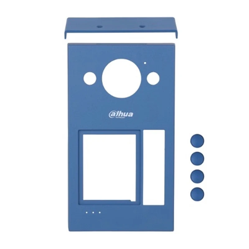 Kit Accessori VTM57 per Videocitofono da Esterno con Copertura Antipioggia Blu Scuro - Dahua