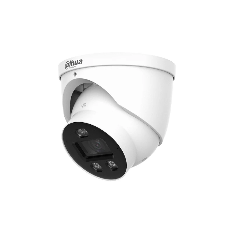 IPC-HDW3449H-AS-PV-PRO - Telecamera IP WizSense 4MP con WizColor, AI Avanzata, Audio Bidirezionale, Allarme Attivo e IP67 - Dahua