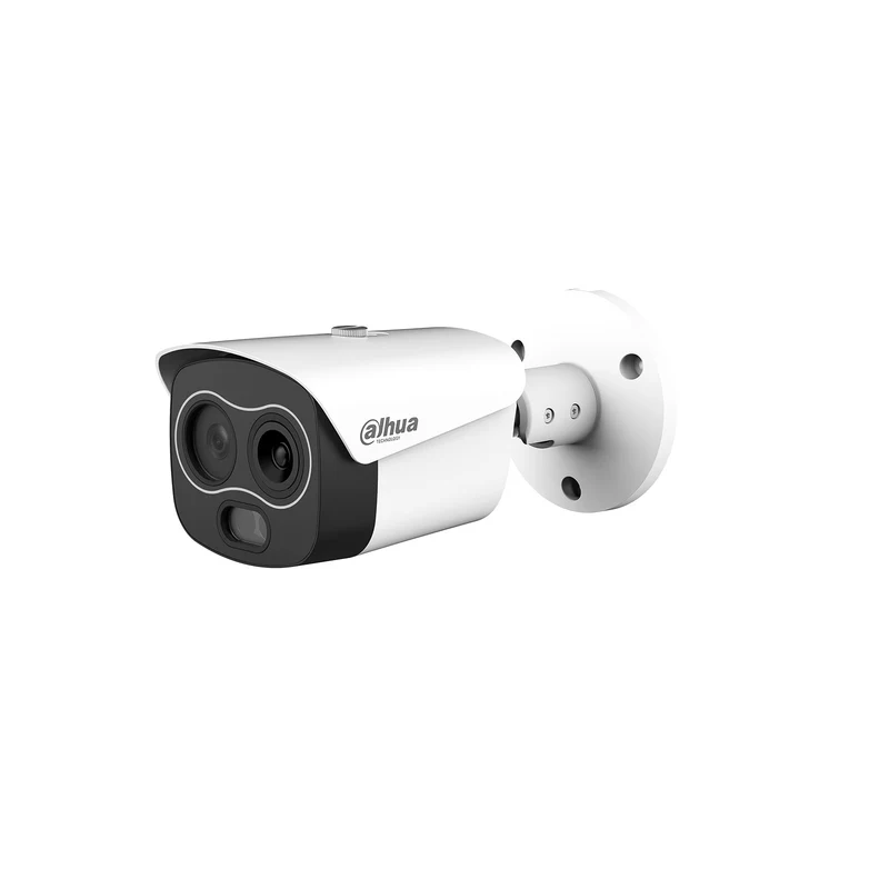 TPC-BF1241-B7F8-DW-S8 - Telecamera Termica IP PoE con Doppia Ottica, Rilevamento Fumo e Analisi Intelligente 4MP - Dahua