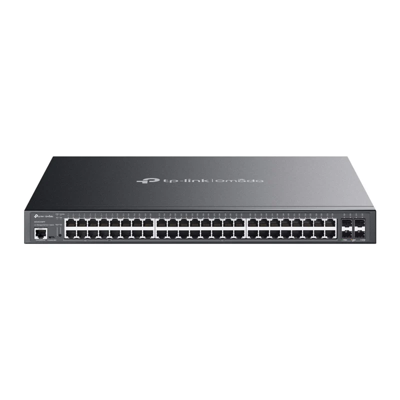 SG3452XMPP - Switch PoE++ 10GE 770W – 24 Porte RJ45, 8 SFP+, Gestione Cloud SDN e Alte Prestazioni Aziendali - Omada