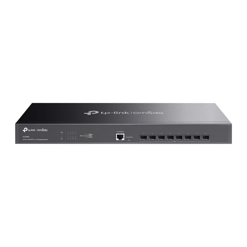SX3008F - ChatGPT ha detto: Switch Layer 2+ Managed Full-Fiber con 8 Slot SFP+ 10G e Gestione Cloud SDN - Omada