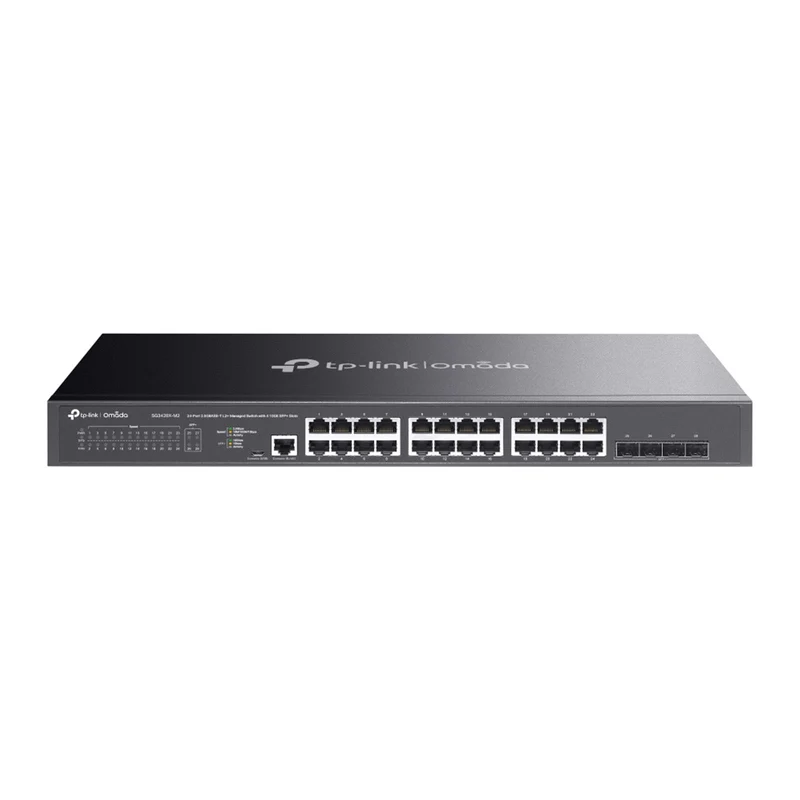 SG3428X-M2 - Switch Layer 2+ Managed PoE++ con 24 Porte 2.5G, 4 Slot SFP+ 10G e Gestione Cloud SDN - Omada