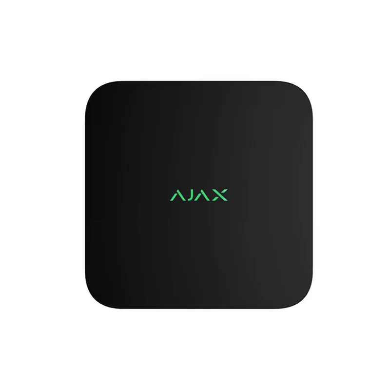 127051.122.BL - NVR DC 8 Canali 4K Ultra-HD H.265 con APP | Videoregistratore di Rete ONVIF Compatibile AJAX fino a 16TB