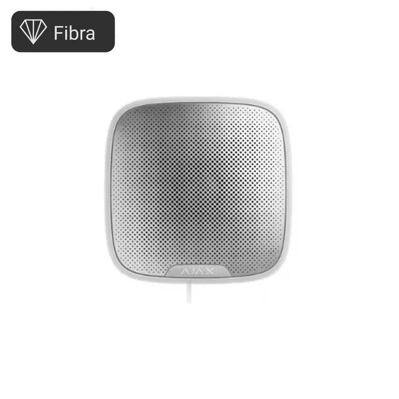 146395.07.WH1 - Ajax Superior StreetSiren Fibra Bianca – Sirena Esterna con Protocollo Fibra e Allarme 113 dB